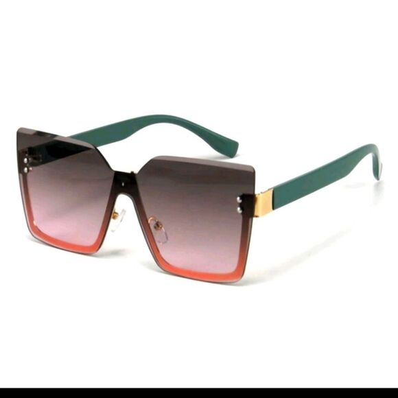 Fashionable Rimless Metal Frame Glasses - Picture 1 of 4